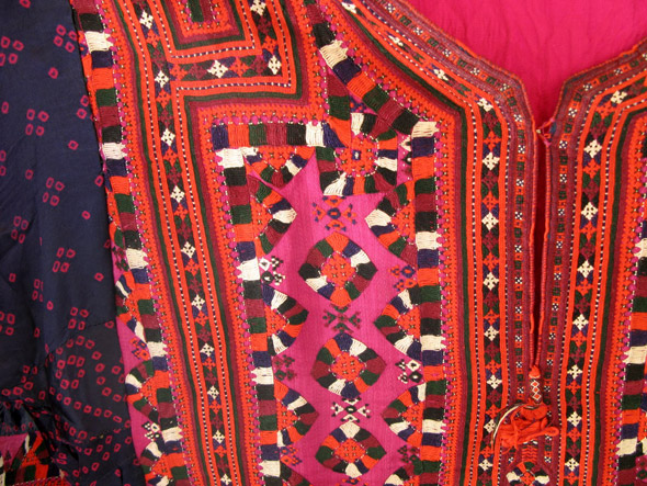 Baloch embroidery detail